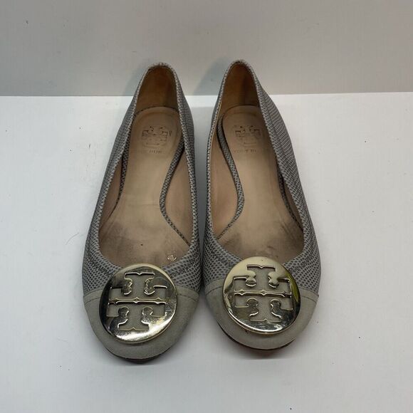 TORY BURCH Serena 2 Ballet Karung Montilla Print Flats 6M - Picture 3 of 6